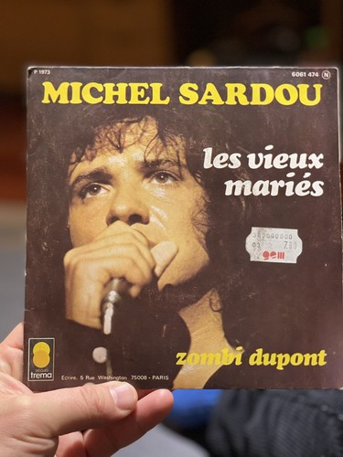 Michel sardou rpm les - sardou, 7”
