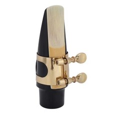 Embouchure de saxophone alto Embouchure de saxo ABS avec capuchon et boucle e...