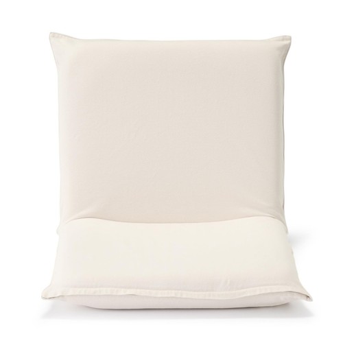Muji floor chair white large - muji,