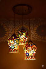 Lustre plafonnier marocain