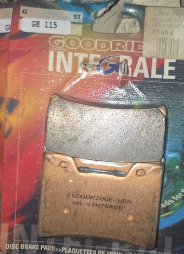 Plaquettes frein goodridge - plaquettes,