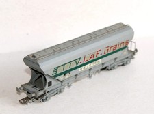 RARE RMA HO 252 WAGON TREMIE CEREALIER STIV CAF GRAINS CEREALES DECHARGE GRAVITÉ