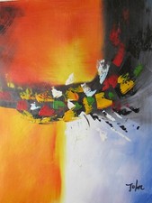 Coloré Huile Peinture Toile