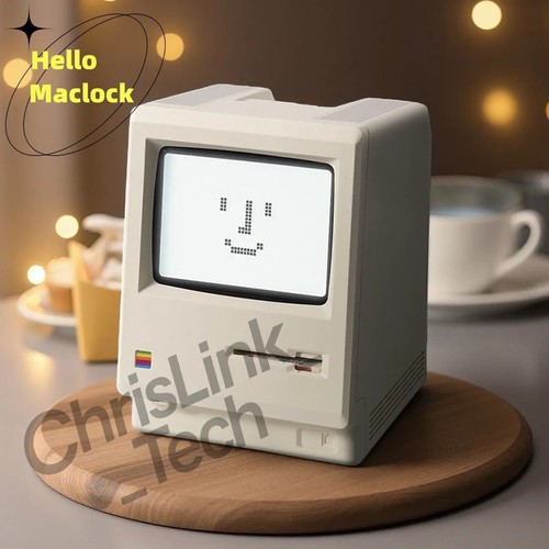 Maclock macintosh alarm clock - maclock,