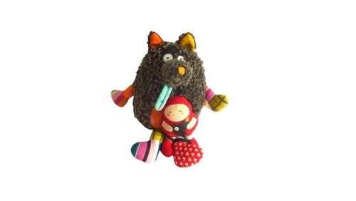 Peluche loup musicale - , ebulobo