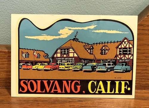 Vintage 1960 solvang - vintage, “solvang