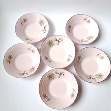 6 Coupelles Rose 1930 Art