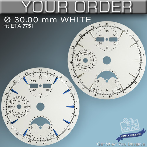 Dial fit movement eta - movement, valjoux