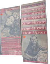 18 Numéros CINE-MIROIR ancien