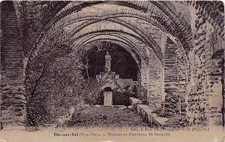 CPA 66 ILLE SUR TET RUINES ET FONTAINE ST JACQUES (cpa émail