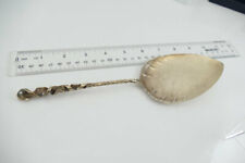 RARE All Sterling Lg Pie Server Double Twist by Whiting ca-1885   GUC