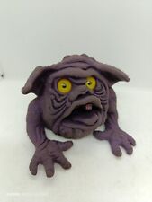 Vintage Boglins Hand Puppet Boglin Squawk Rubber Mattel Purple 1987