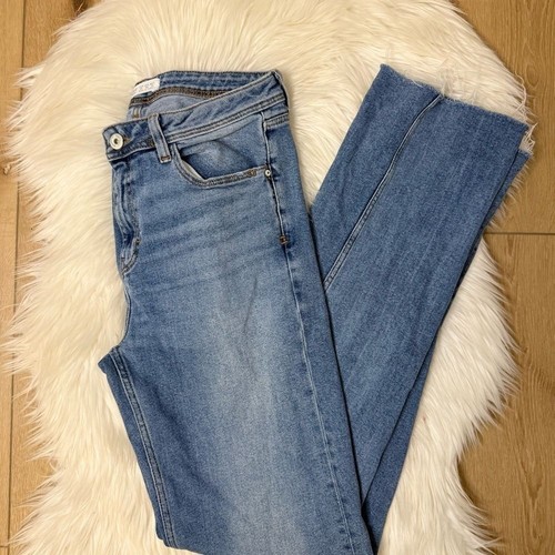 Zara light blue straight - zara,
