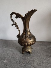 Vase Pichet Floral En Bronze