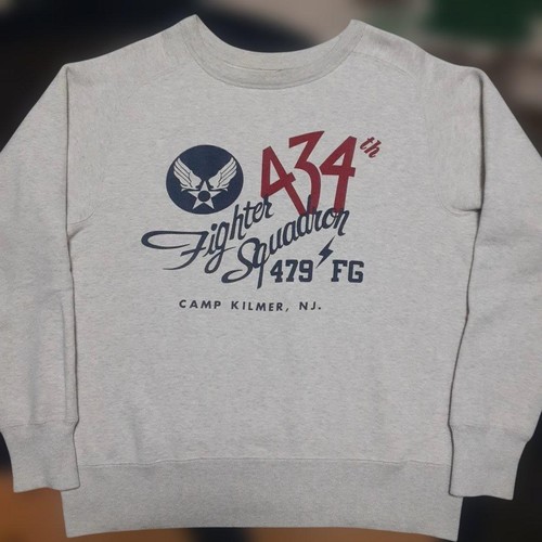 Buzz rickson sweatshirt gris - buzz, rickson's