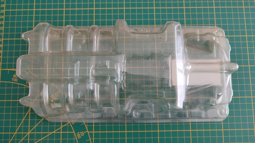 Boite plastique vide miniature