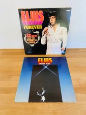 Lot de vinyles LP 33 t - Elvis Presley "Elvis Forever" et "Moody blue"