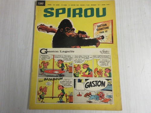Spirou 1397 1965 - 21.01.1965, moto