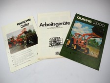 3x Original Brochure Quick