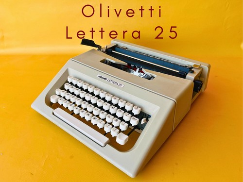 Working typewriter olivetti - working,
