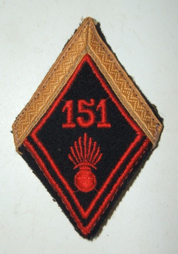 Insigne tissu losange bras - losange,