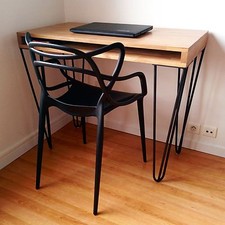 HAIRPIN LEGS 3 BRANCHES HAUTEUR 70 CMS ROND DIAMETRE 12 MM