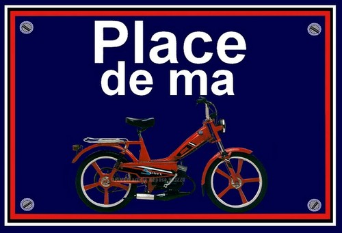 Plaque place de - plaque, ma
