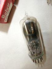 TSF 👀 1x LAMPE indication magic eye BELVU EM85 = 6DU6 TUBE TESTED NOS NIB  =°=