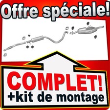 Échappement pour SAAB 900 II 9-3 I 2.0 2.3 aussi Turbo +Tuyau Silencieux