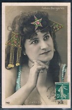 X102 ARTIST STAGE STAR DASSON HEAD Ornaments JEWELRY FOLIES BERGERES PHOTO pc