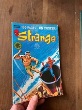PETIT FORMAT BD COMICS STRANGE 166 lug marvel eo 1983 + POSTER ATTACHE