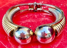 Ancien bracelet Art Déco Jakob Bengel vintage antique costume jewelry bracelet