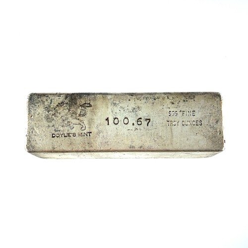 Barre argent vieille - argent,