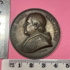 MEDAILLE CUIVRE PIVS IX PONT