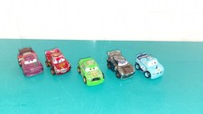lot voitures métal 4cm Mattel Cars MINI RACERS disney chick hicks Aaron Clocker