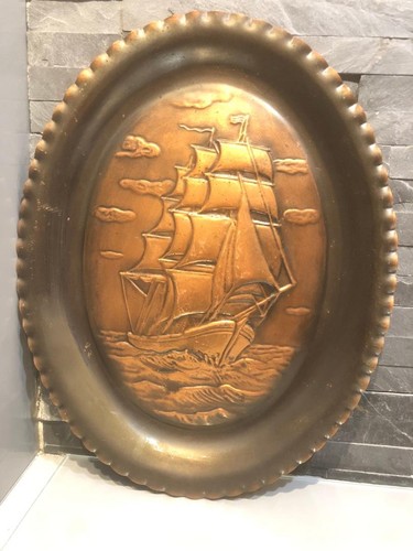 Plat ovale décoration murale