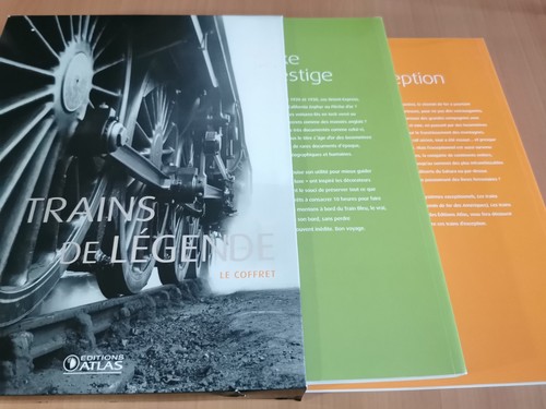 Atlas trains légende deux - trains, de