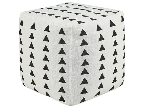 Pouf repose pieds coton 45 - en,
