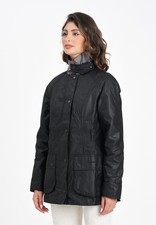 Barbour Vêtements Femme Noir Veste Beadnell Automne Hiver 2025/26 100% Co