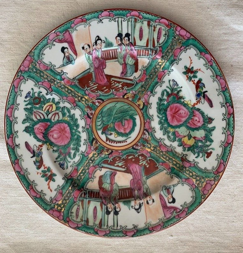 Assiette porcelaine canton - porcelaine,