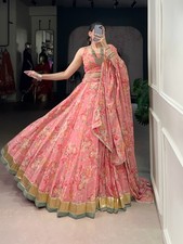 Lehenga Indien De Soirée En