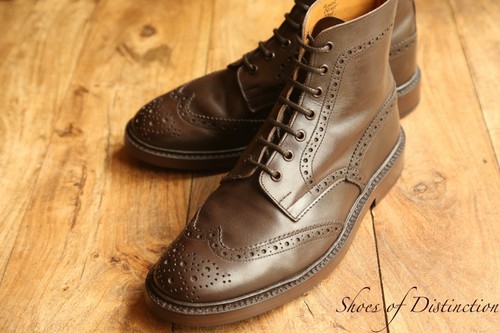 Chaussures bottes derby brogue