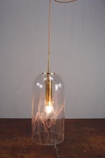 Lustre Vintage 70S En Verre