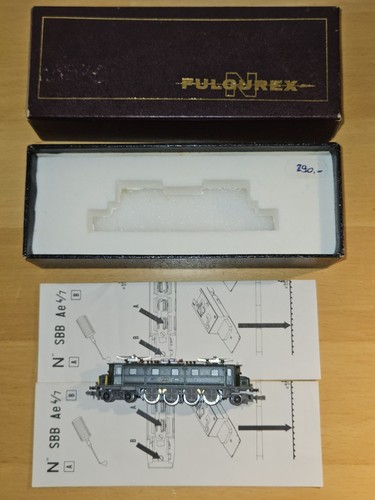 Fulgurex 10958 sbb cff ae - fulgurex, n