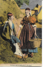 CPA animée TYPES BETHMALAIS