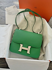 HERMÈS CONSTANCE - Sac à main taille 24 cm - Cuir EPSOM - État Parfait -