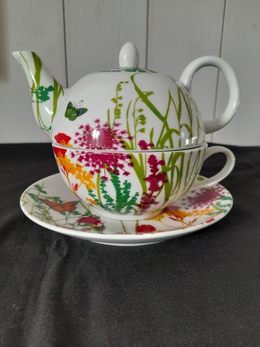 Théière soucoupe et tasse - soucoupe,