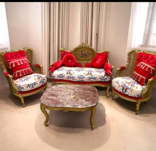 Salon style louis xv - de,