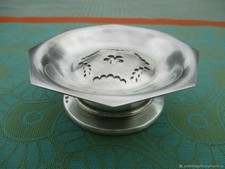 Beurrier Ancien Fromage Petit Argent Plaqué COQUILLOR