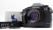 No Leak [Top MINT] Contax RTS III SLR 35mm Film Camera 50mm F1.4 AEJ Lens JAPON